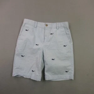 Vineyard Vines Shorts Girls 12 Lightweight Outdoors Stripe Elastic Waist Pockets - Picture 1 of 16