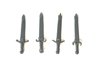 High Elf Realms SHEATHED SWORDS x 4 Elven Spearmen Old World Lothern Sea Guard - Picture 1 of 1