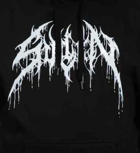 Sullen Clothing "NÓRDICO" Hombre JERSEY Sudadera con Capucha Arte Colectivo Tatuaje Negro - Imagen 1 de 3