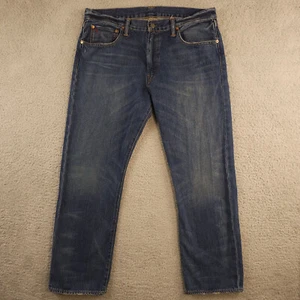 Polo Ralph Lauren Jeans Mens 36x30 Blue 867 Classic Fit Straight Leg Stratford - Picture 1 of 13