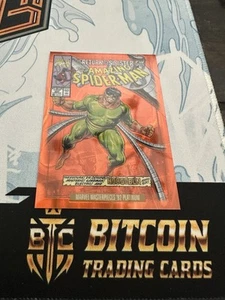 2024 Marvel Masterpieces '92 Variante Cubierta Naranja Lava 25/25 Dr Octopus Sujetalibros! - Imagen 1 de 2
