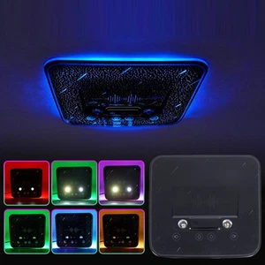 1X RGB LED Car Interior Light Atmosphere Music Ambient Lamp Backseat Accessories - Picture 1 of 18