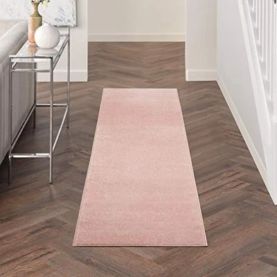  Essentials Indoor/Outdoor 2' x 6' Area Rug, Easy 2' x 6' (Runner) Pink - Image 1 of 4