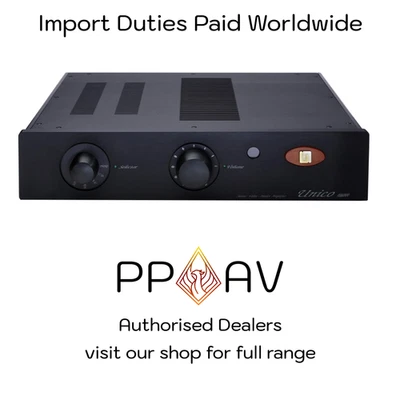 Unison Research - Unico Nuovo - 'A' Class Amplifier (black) 85W Stereo @8Ω - Bild 1 von 3