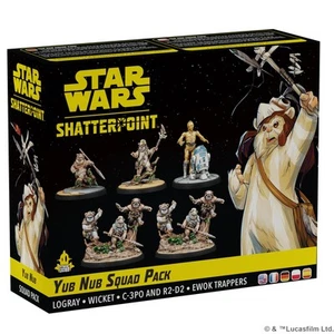 Atomic Mass Games Star Wars Shatterpoint Yub Nub Squad Pack - Tabletop Miniature - Imagen 1 de 7