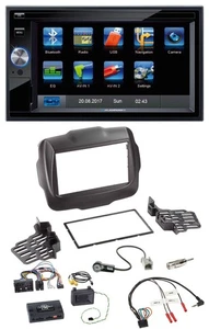 Blaupunkt SD Bluetooth 2DIN MP3 USB Lenkrad Autoradio für Jeep Renegade ab 2015 - Bild 1 von 9