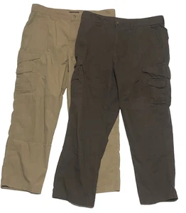 Tru Spec Cargo Tactical Hose Herren 38X30 hellbraun braun Outdoor 2er Set - Bild 1 von 18