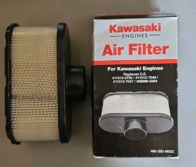  Kawasaki Engine Air Filter  490-200-M022 OE 490-200-M 11013-7049/#11013-7047 - Image 1 of 4