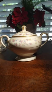 lamberton china covered sugar bowl reverie pattern - Picture 1 of 1
