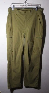 L.L. Pantalones cargo BEAN tostados de nailon caqui para hombre talla 32X30 nuevos sin etiquetas - Imagen 1 de 5
