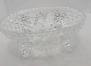 Vintage Crystal Glass candy dish - Picture 1 of 5