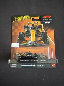 Hot Wheels F1 Formula 1 2024 McLaren Formula 1 Team (#4) Lando Norris - Picture 1 of 2