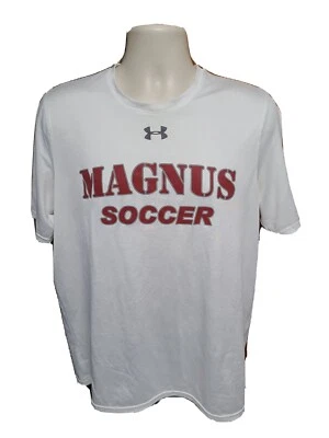 Футболка взрослая Under Armour Albertus Magnus средняя светло-серая - Изображение 1 из 4