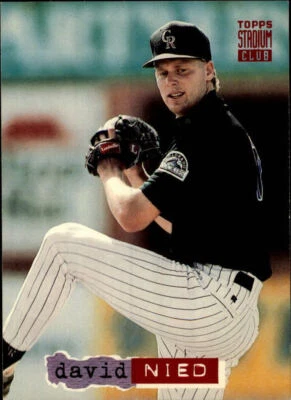 1994 Stadium Club #153 David Nied - NM - Image 1 of 2