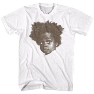 Little Rascals 1950's TV Show Buckwheat Big Eyes & Afro Men's T Shirt  - Picture 1 of 5