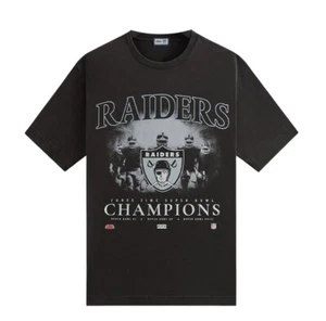 Kith & NFL 47 Las Vegas Raiders Vintage Tee Black XL - Picture 1 of 3