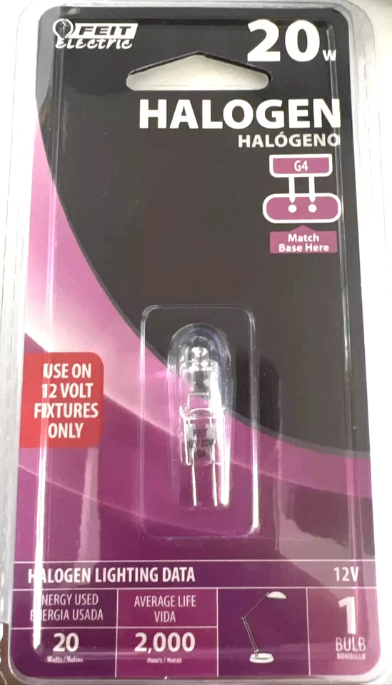 NEW SEALED Feit Electric G4 20W 120v Bulb FAST FREE SHIP! - Image 1 of 1