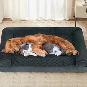 Payusd XL Dog Beds Waterproof Orthopedic Dog Bed for Extra Large Dogs Non-Slip - Picture 1 of 8