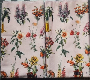 2 "Wildflower Field" Printed Kitchen Dish Towels Home Decor Microfiber 23"x15" - Picture 1 of 4