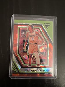 Lonnie Walker IV Red Cracked Ice Los Angeles Lakers