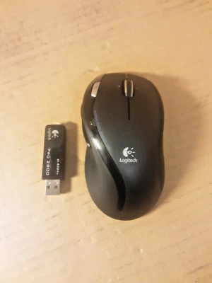 Logitech MX620 Cordless Laser Mouse - Black (910-000240) + USB DONGLE - Image 1 of 4
