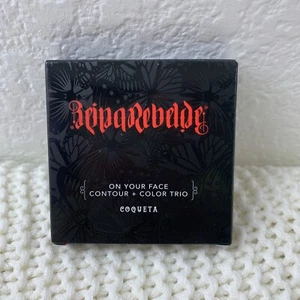Reina Rebelde On Your Face Contour & Color Trio Palette Coqueta New - Picture 1 of 6