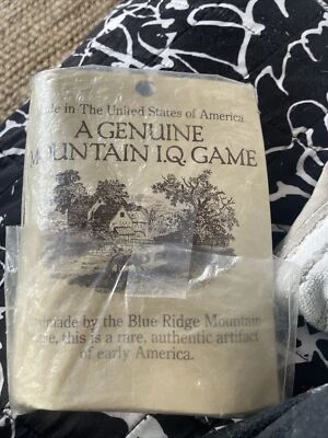 Mountain Iq Primitive Game  unpainted dry worn surface, Blue Ridge Cottage NC - Image 1 of 2