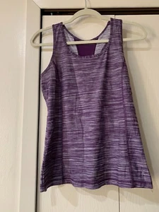 Camiseta sin mangas para mujer Danskin Now Dri More púrpura atlética espalda deportiva talla S/CH (4-6) - Imagen 1 de 6