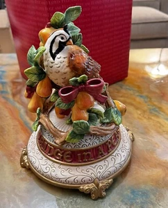 FITZ & FLOYD 12 DAYS OF CHRISTMAS Rebhuhn im Birnbaum Nummer 1448 von 1500 m - Bild 1 von 21