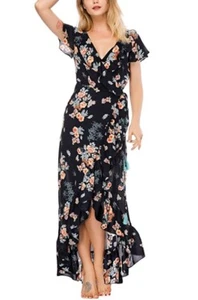 Vestido floral Incolacolle para mujer cubierta de playa encubierto bikini encubrimientos - Imagen 1 de 5