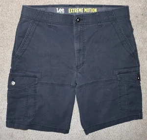Lee Extreme Motion schwarze Cargoshorts Größe 32 - Bild 1 von 4