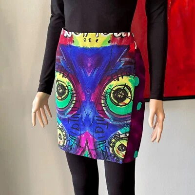 GIANNI VERSACE skirt Pop art print size 44 from S/S 1991 - Image 1 of 4
