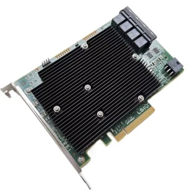  LSI 9300-16i 16-port SAS9300-16I 12GB/s HBA IT Mode ZFS TrueNAS RAID - Image 1 of 4