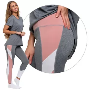 Leggings mujer cintura alta con rayas pantalones de chándal fitness Moraj 2200-002 - Imagen 1 de 7