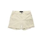 Tommy Hilfiger Womens White Jean Style Shorts Size 4