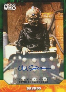 Doctor Who Signature Series : David Gooderson as Davros Autograph Card #20/50
