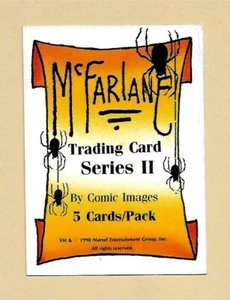 Tarjeta de encabezado de imágenes de cómic Todd McFarlane serie 2 II 1990 - Imagen 1 de 1