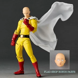 Revoltech Amazing Yamaguchi One Punch Man Saitama Limited con piezas de bonificación Kaiyodo - Imagen 1 de 21