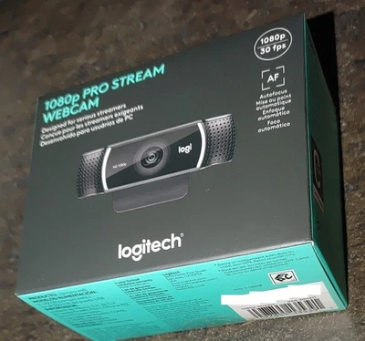 Logitech Pro C2920 1080p Stream Webcam Camera Black 960-001211 v-u0028 New - Image 1 of 2