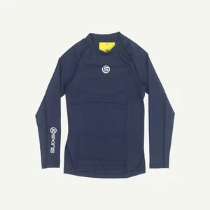 SKINS Compression Childs Navy Poly/Elastane Series 1 Long sleeved Top Size L - Picture 1 of 12