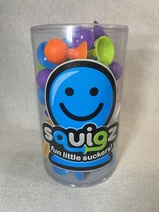 Fat Brain Squigz Suction Cup Toys Lot of 23 Assorted Pieces Starter - Picture 1 of 3