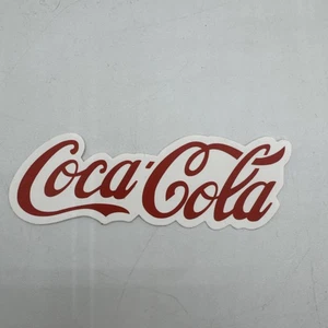 Coca Cola Logo Marke Vinyl Aufkleber Sticker rot Soda Kunstwerk Dekoration - Bild 1 von 2