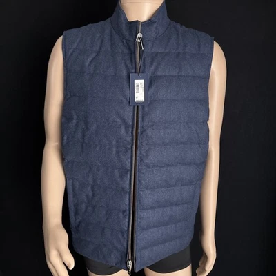 Peter Millar L Fine Merino Vest Reversible & Lined Retail $595 - Image 1 of 4