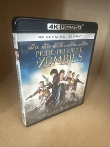 Pride and Prejudice and Zombies (4K UHD Blu-ray/Blu-ray, 2016) - Foto 1 di 1