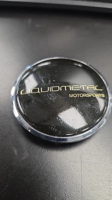 Liquid-Metal Motorsports BC-424 Wheel Center Rim Cap Cover Hub Lug CHROME - Image 1 of 3