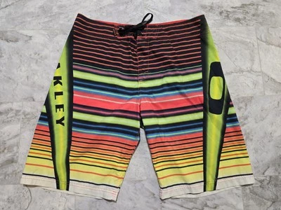 Oakley Gnar Shock Board Shorts 21" Mens Sz 36 Swim Trunks AOP 11" Inseam  - Image 1 of 4