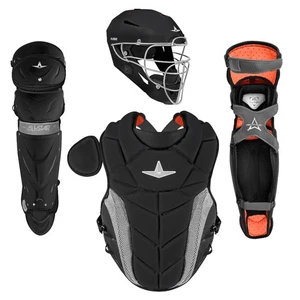 All-Star PHX Pro Paige Halstead Fastpitch Softball Catcher's Set - Black - Large - Picture 1 of 1