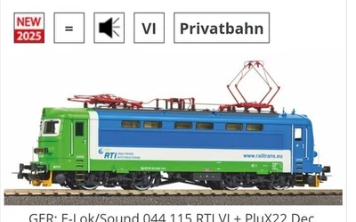 Piko Rh 242 RTI Electric Locomotive 97417 HO Scale DCC Sound - Image 1 of 4
