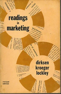 Readings in Marketing - Dirksen - SC - 1968 - Imagen 1 de 1