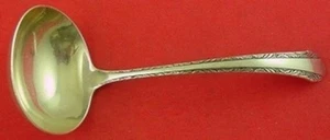 Chased Romantique by Alvin Sterling Silver Gravy Ladle 6" Serving Silverware - Picture 1 of 1